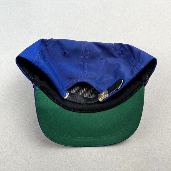 Vintage Lake Tahoe Hat Cap Strapback Blue Glenbrook Nature Outdoor Hiking 90s - Picture 4 of 8